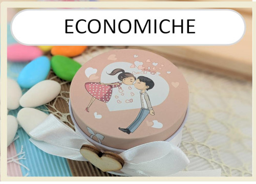 Bomboniere economiche scatoline portaconfetti